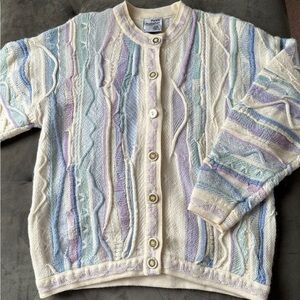 Cable Knit Cardigan | Australian Made | Size S